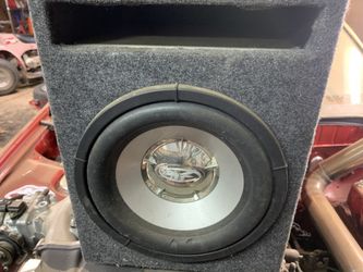 10” Rockford fosgate in box