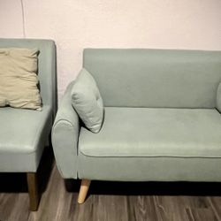 Love Seat And Chair