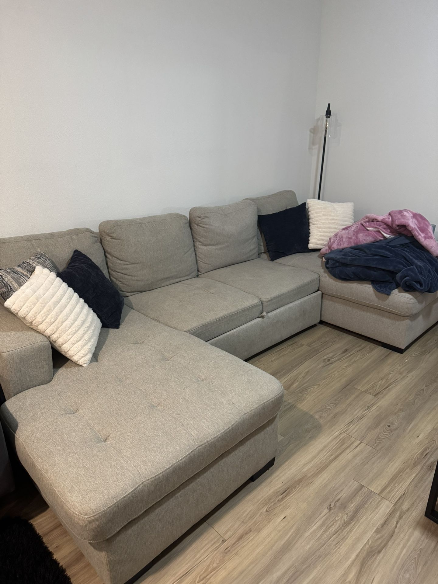 Large Grey Sectional