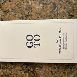 iPhone 16 Pro Max Tempered Glass Screen Protector 