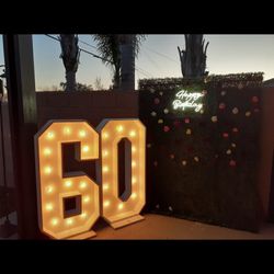 Marquee Letters And Numbers