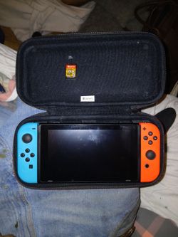 Nintendo Switch with 2 games
