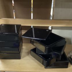 Calvin Klein Lacquered Jewelry Storage