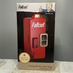 🔥 Fallout Mini Fridge – BRAND NEW & SEALED! Perfect Christmas Gift 🎁 (Sold Out!