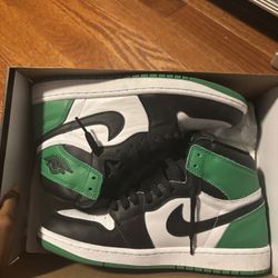 Jordan 1 pine green size 9.5