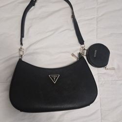 Guess black purse