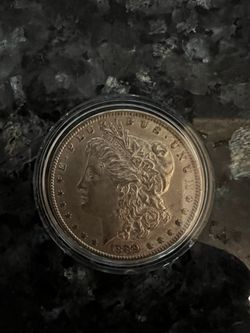 1889 Morgan dollar