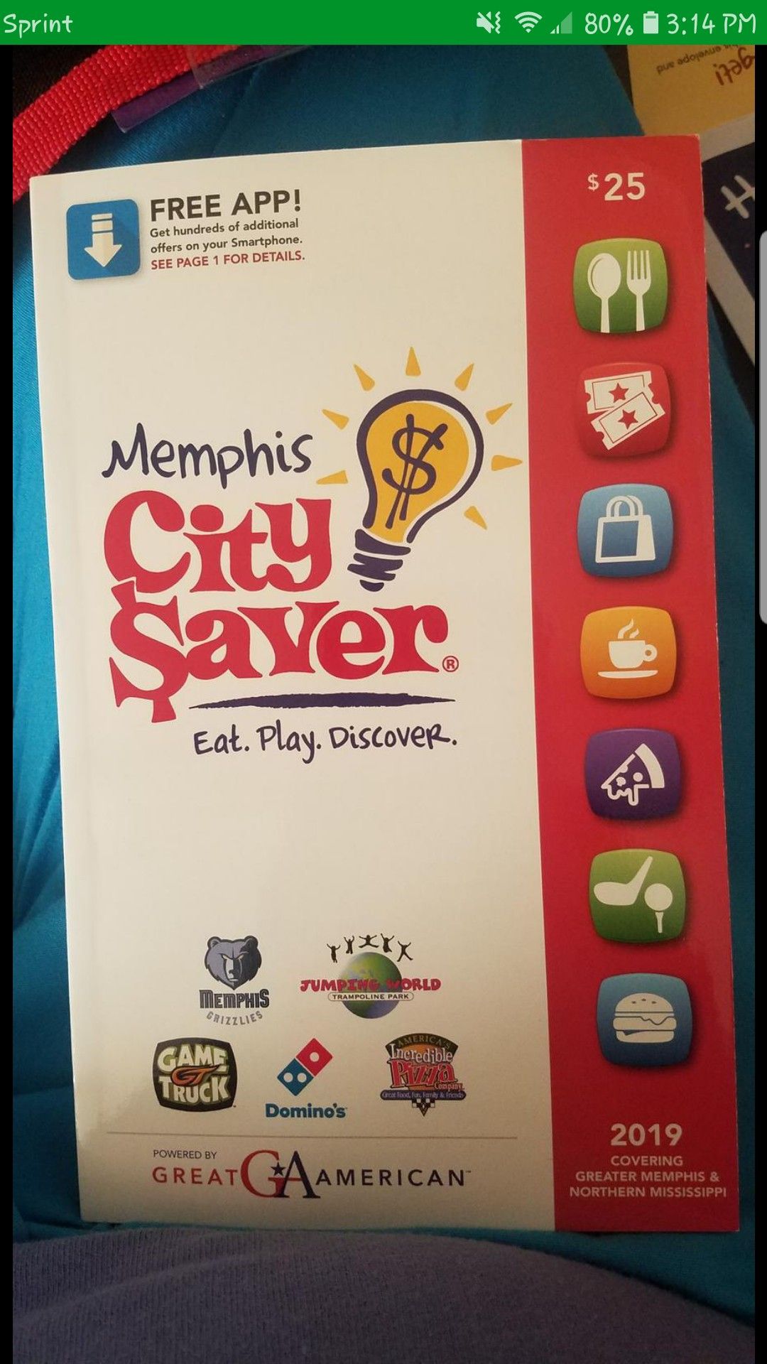 MEMPHIS CITY SAVER BOOKS ARE NOW AVAILABLE!