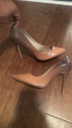 Aldo Brown/Tab Ombré Heel size 10