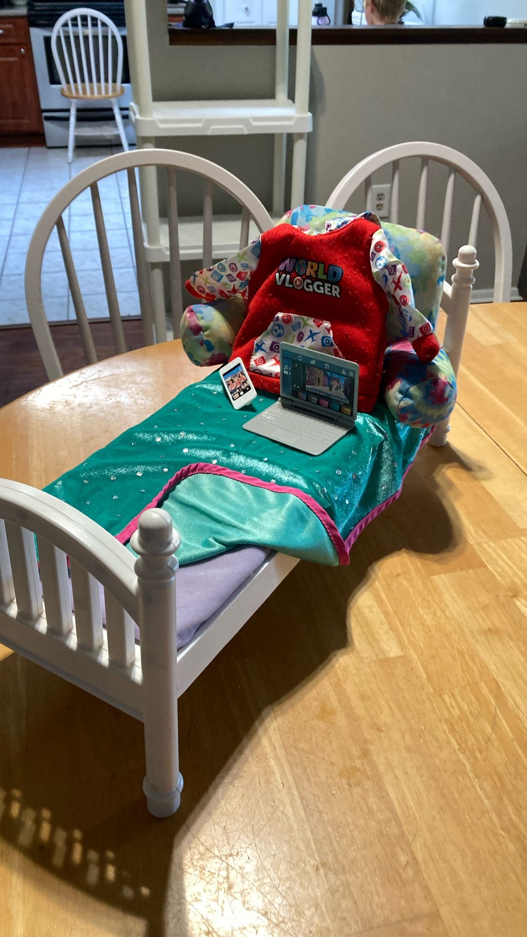 my life as doll vlogger bedroom 