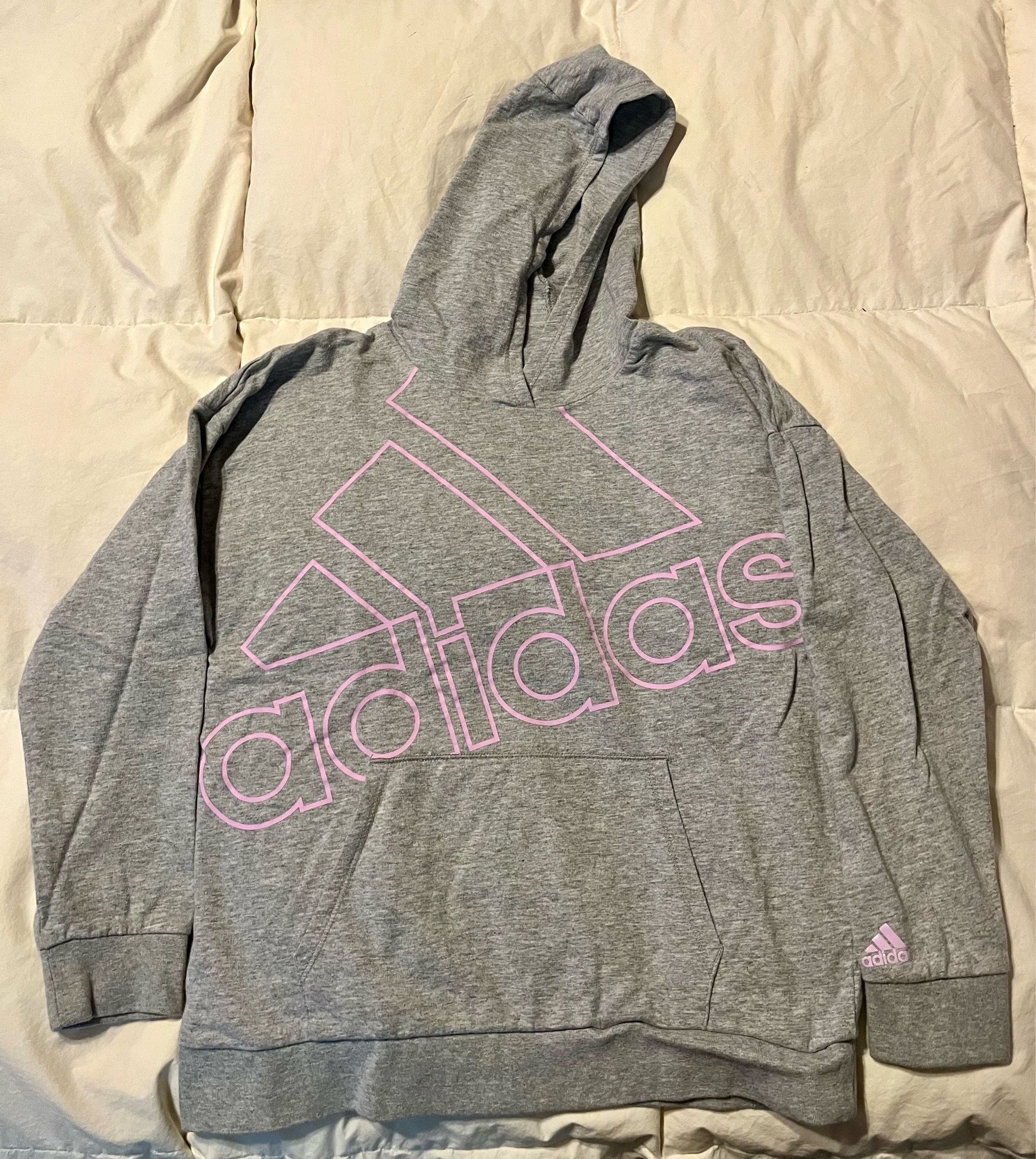 Girl’s Like New Adidas Hoodie Size Large (14)