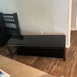 All Glass Tv Stand