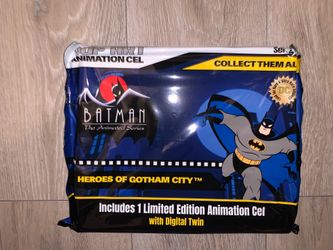Pop Art Batman the Animated Series Animation Cel Series 1 Heroes Of Gotham City