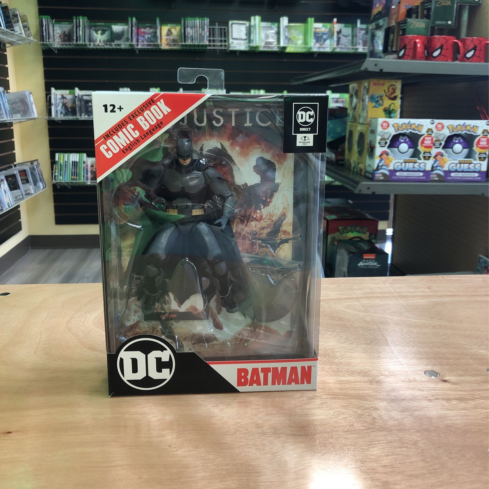 Injustice 2 page punchers batman 7’ figure with comic