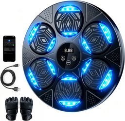 Brand New Bluetooth Music Boxing Machine – Punching Pad w/ Gloves