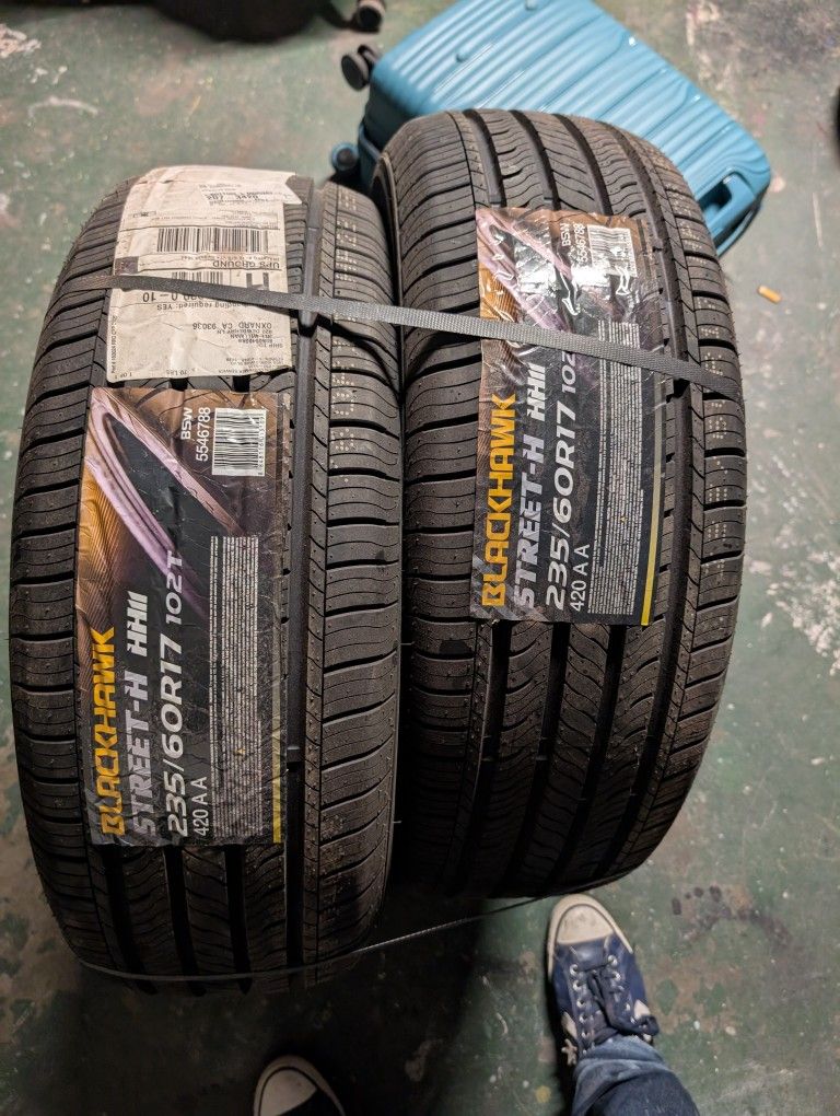 Brand New Tires 235 By 60 R17 102 T