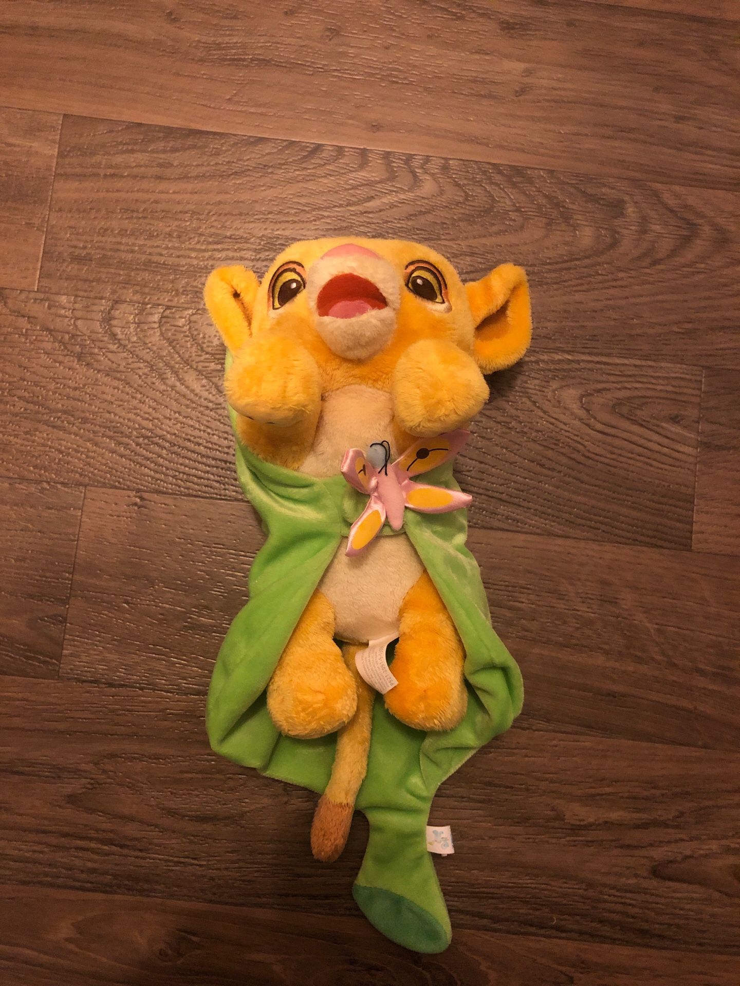 Baby Simba stuffed toy