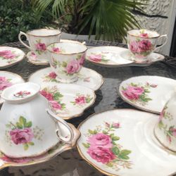 Tea Set By Royal Albert