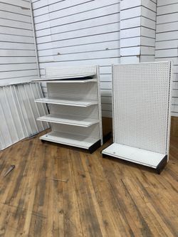 5 FT MADIX GONDOLA SHELVING UNIT ($150 PER SECTION) OVER 100 SECTIONS