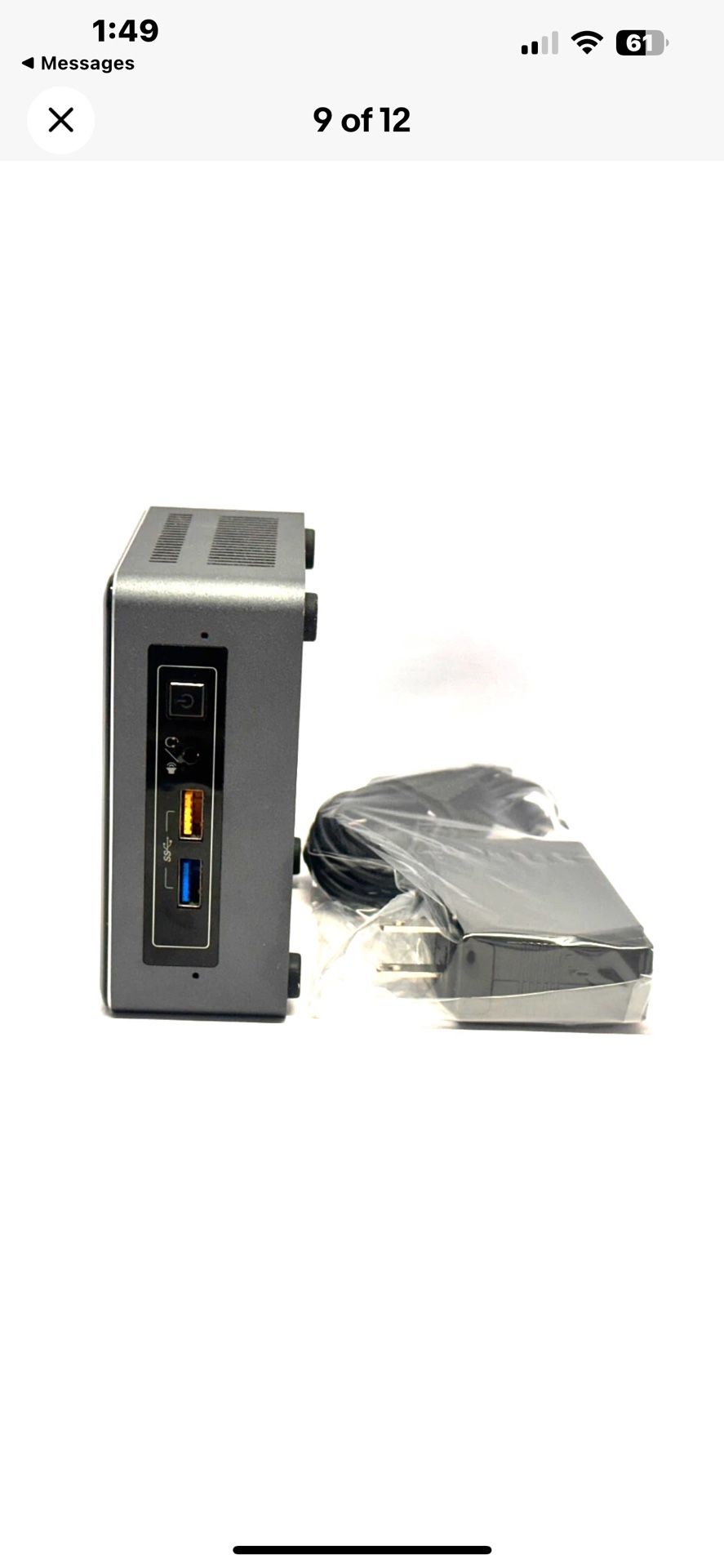 Intel NUC Desktop NUC7I5BNH Intel i5 - 7Gen - 8GB RAM - No Storage
