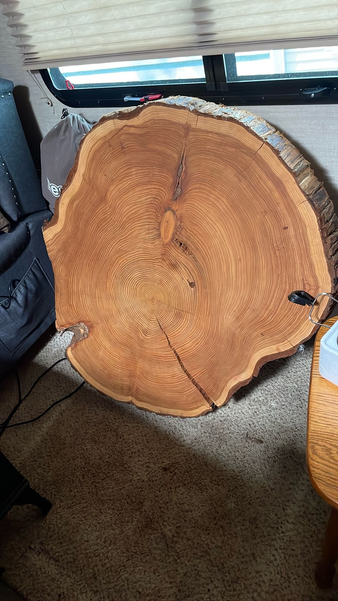 Cedar Wood Round $300 OBO