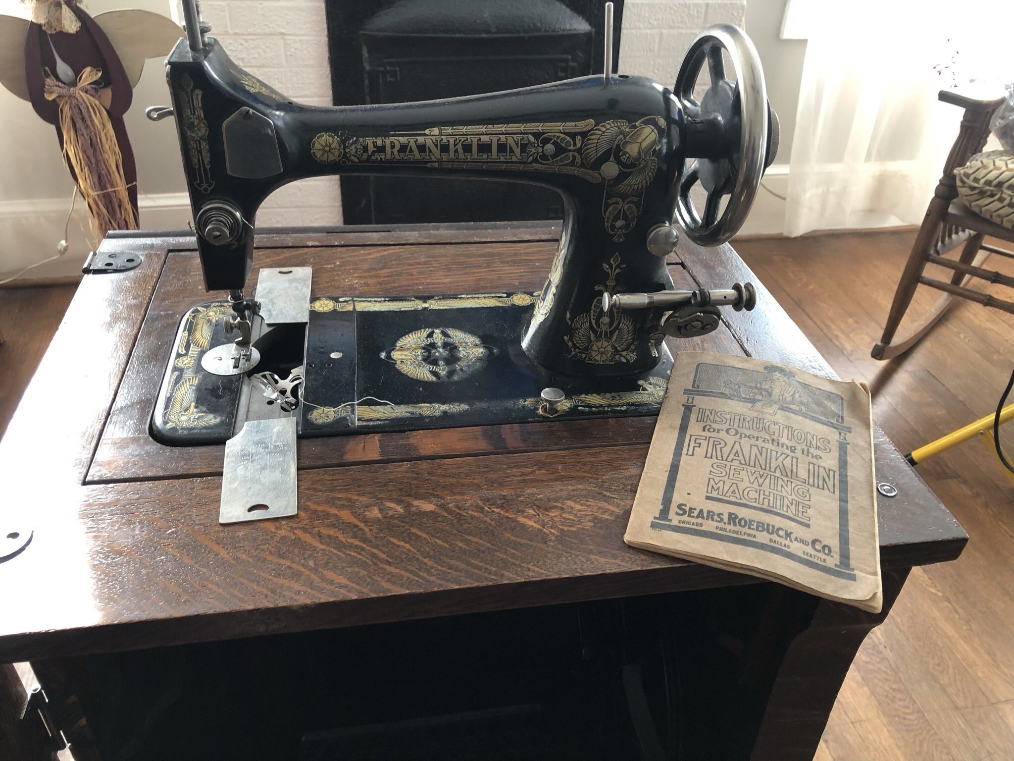 Franklin Treadle Sewing Machine