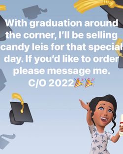 Graduation👩🏻‍🎓 Candy 🍬 Lei