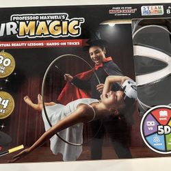 Professor Maxwell’s VR Magic 5D STEAM Game, Virtual Reality Lessons, 34 Tricks