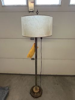Antique Stiffel Brass Floor Lamp