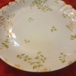 Antique 1880's Porcelain Platter 