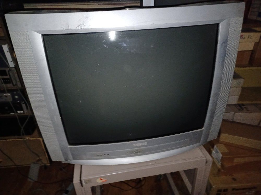 Phillips 27PT543S37A CRT TV 27 Inch COMPONENT S-VIDEO DOESNT POWER ON ...