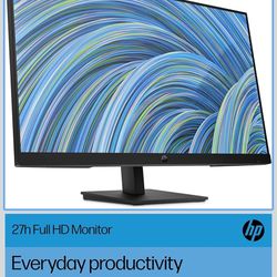 HP 27” Computer Monitor