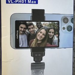 Phone Vlog Selfie Monitor Screen Magnetic Phone Holder Clip Mount Using Phone