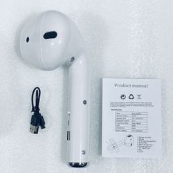 New Open Box Big Headphone Design White Bluetooth Speaker & FM Radio