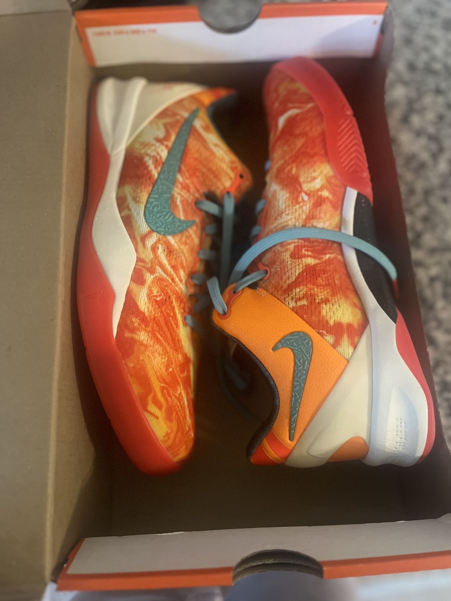 Nike Kobe 6 Protro “Total Orange” – Size 7Y – Brand New (No Box)