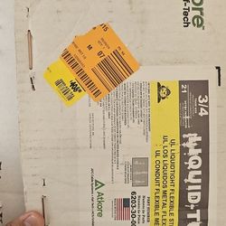 AFC Cable Systems 3/4x 100 ft Liquidtight Flexible Steel Conduit Wire Protection