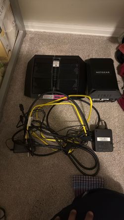 Netgear Modem And Router Used For 6 Month Only