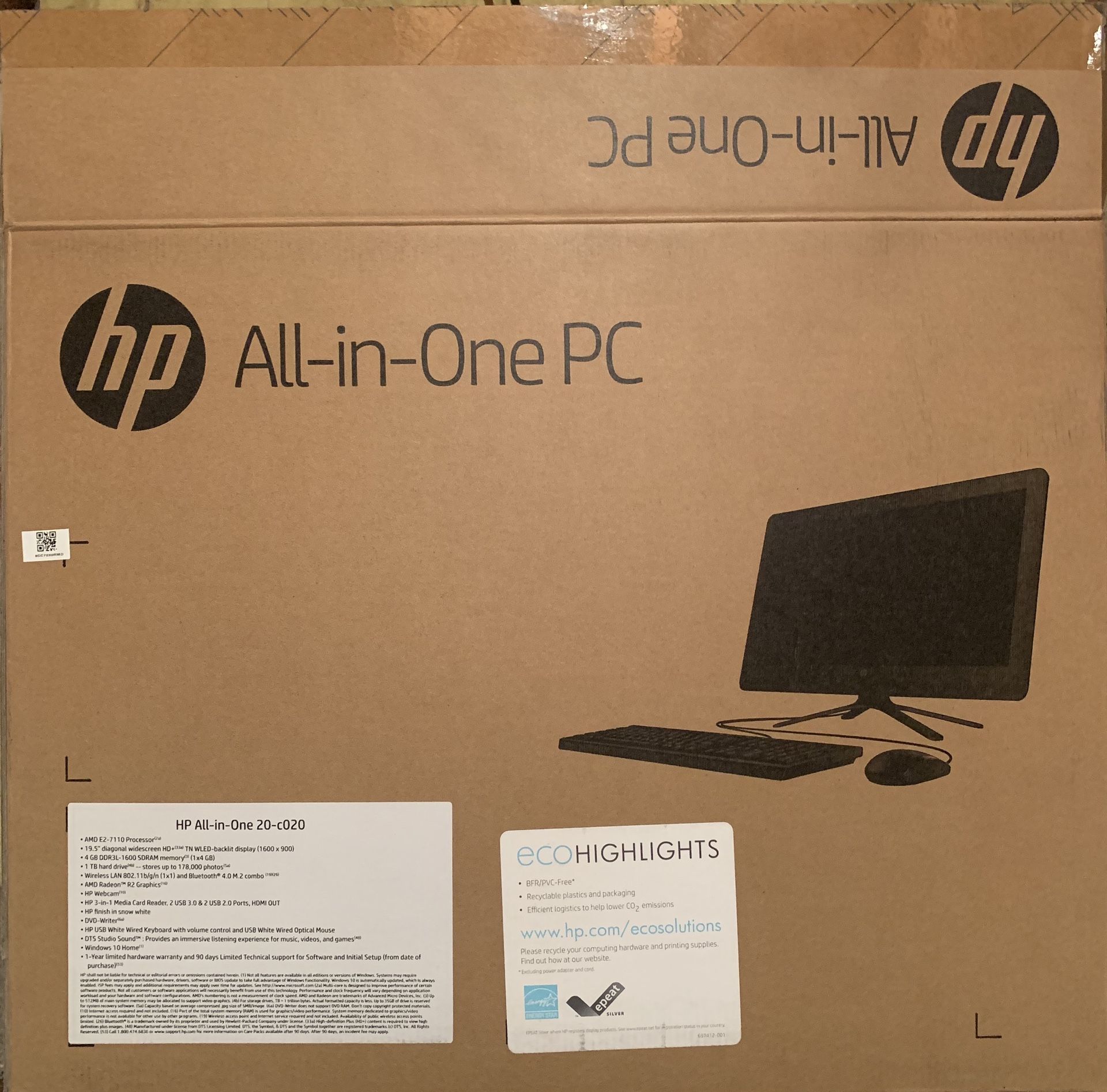 HP All in One Desktop