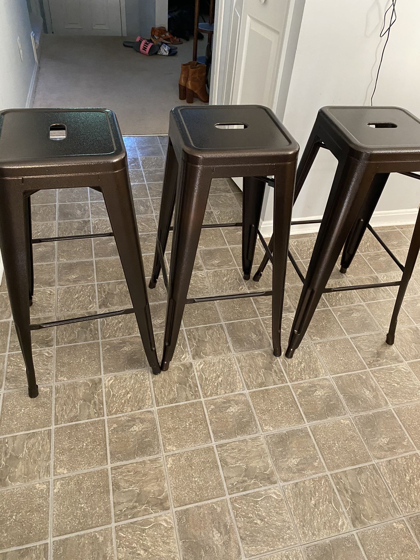 3 matching Bar stools