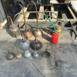 Vintage Oil Cans