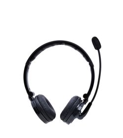Bluetooth Headphones Multipoint Noise Cancelling Foldable Over-the-Head Wireless Headset With Boom Microphone Hands Free for iPhone, Samsung Galaxy,