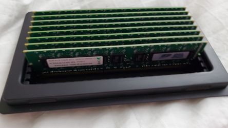 Ramjet DIMM PC3  9 of 256mb each Total  2.2gb