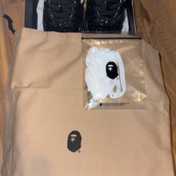 Black Patent Bapesta