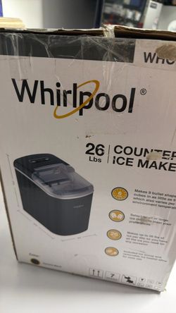 Whirlpool 26 lb Countertop Ice Maker