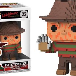 NEW Funko POP! Freddy Krueger 22 (8-bit) Nightmare on Elm Street (Robert Englund)