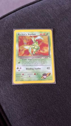 Rocket’s Scyther Pokemon Card