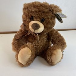 Bearington Lil' Reggie Dark Brown Teddy Bear Stuffed Animal - 12" Plush Brown