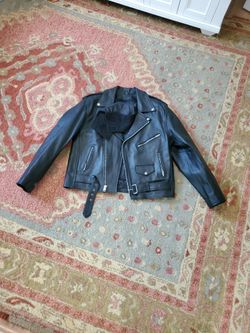 Motorcycle Leather Jacket