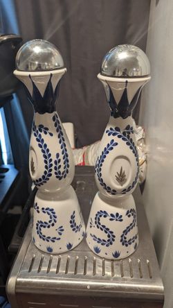 Tequila Azul Bottles Empty