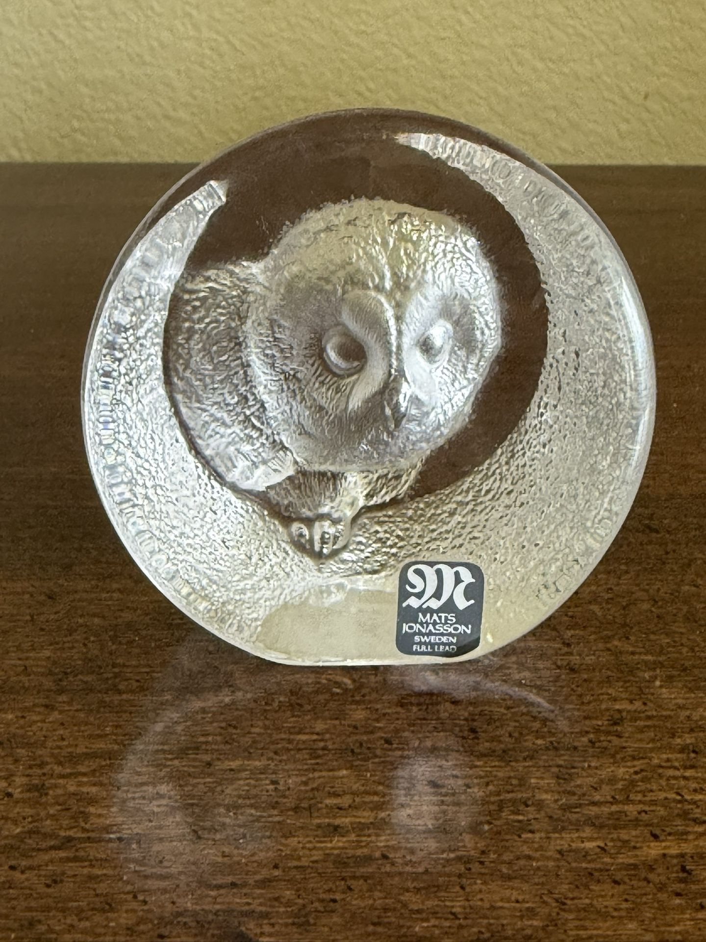Mats Jonasson Crystal Owl